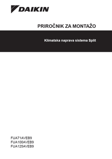 FUA-A_Installation manual_4PSL469441-1F_Slovenian download